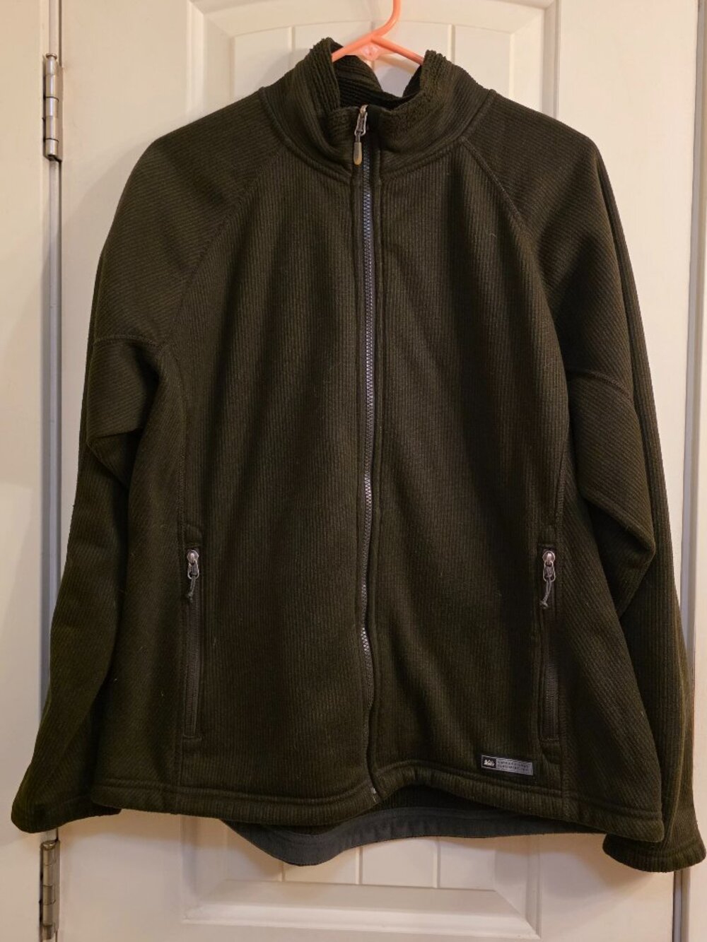 REI Co-op full-zip textured fleece jacket - Women's XL